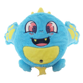 Fart Monsters Tootles kiwi scented plush, soft and cuddly for cozy playtime.