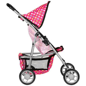 Fash N Kolor 18-inch doll compatible stroller ideal for cuddly toys.