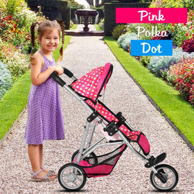 Fash N Kolor Denim Stroller machine washable seat for quick cleanup