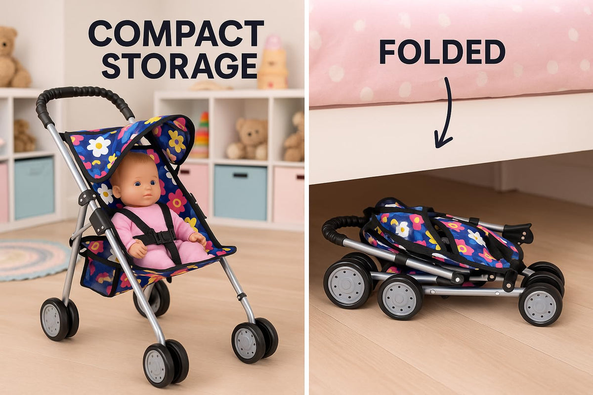Fash N Kolor doll stroller removable seat for easy washing