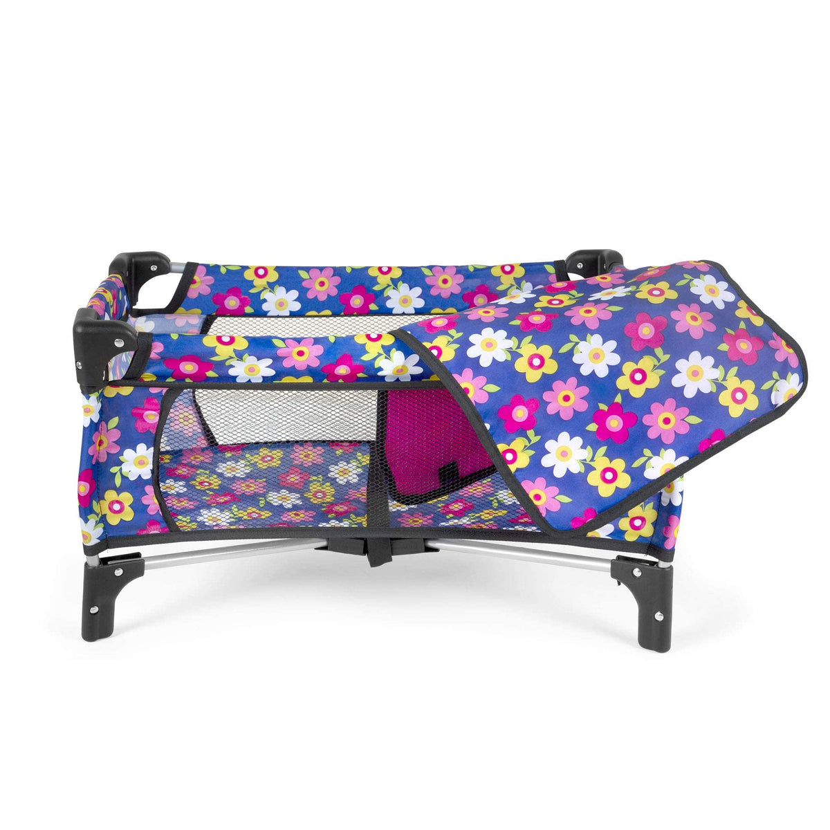 Fash N Kolor See-through Netting lets kids watch dolls inside.