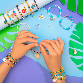 Fashion Angels Disney Stitch charms and jump rings enable versatile, personalized embellishments.