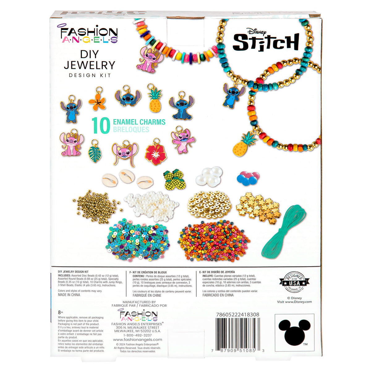 Fashion Angels Disney Stitch kit designed in the USA for ages 8+.