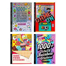 Fashion Angels sticker books cover with vibrant designs inviting creative projects.