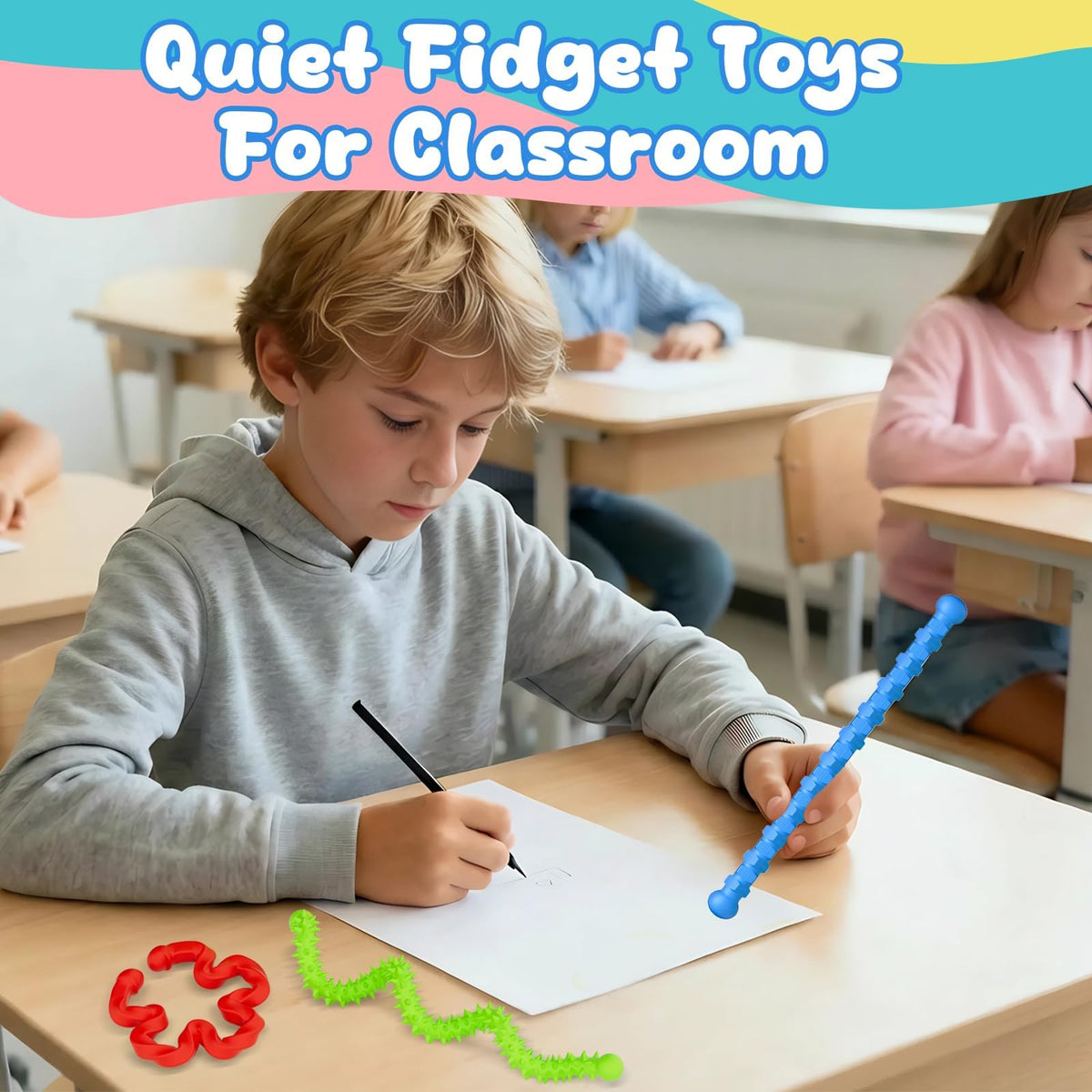 Fasray rotatable bendable fidget sticks offering flexible play