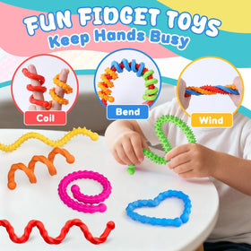 Fasray classroom set of 30 fidget sticks for group learning and engagement
