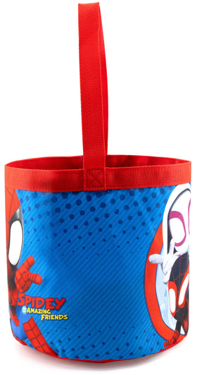 Fast Forward Spidey and Friends tote, Halloween bag for trick-or-treating.