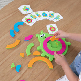 Fat Brain Toys Bugzzle supports preschoolers ages 3 to 7 with engaging cognitive challenges