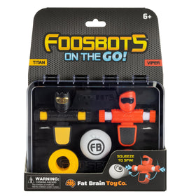 Fast setup lets kids start a Foosbots match within minutes