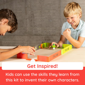 Fat Brain Toys Foosbots two balls included for fast-paced, interactive play.