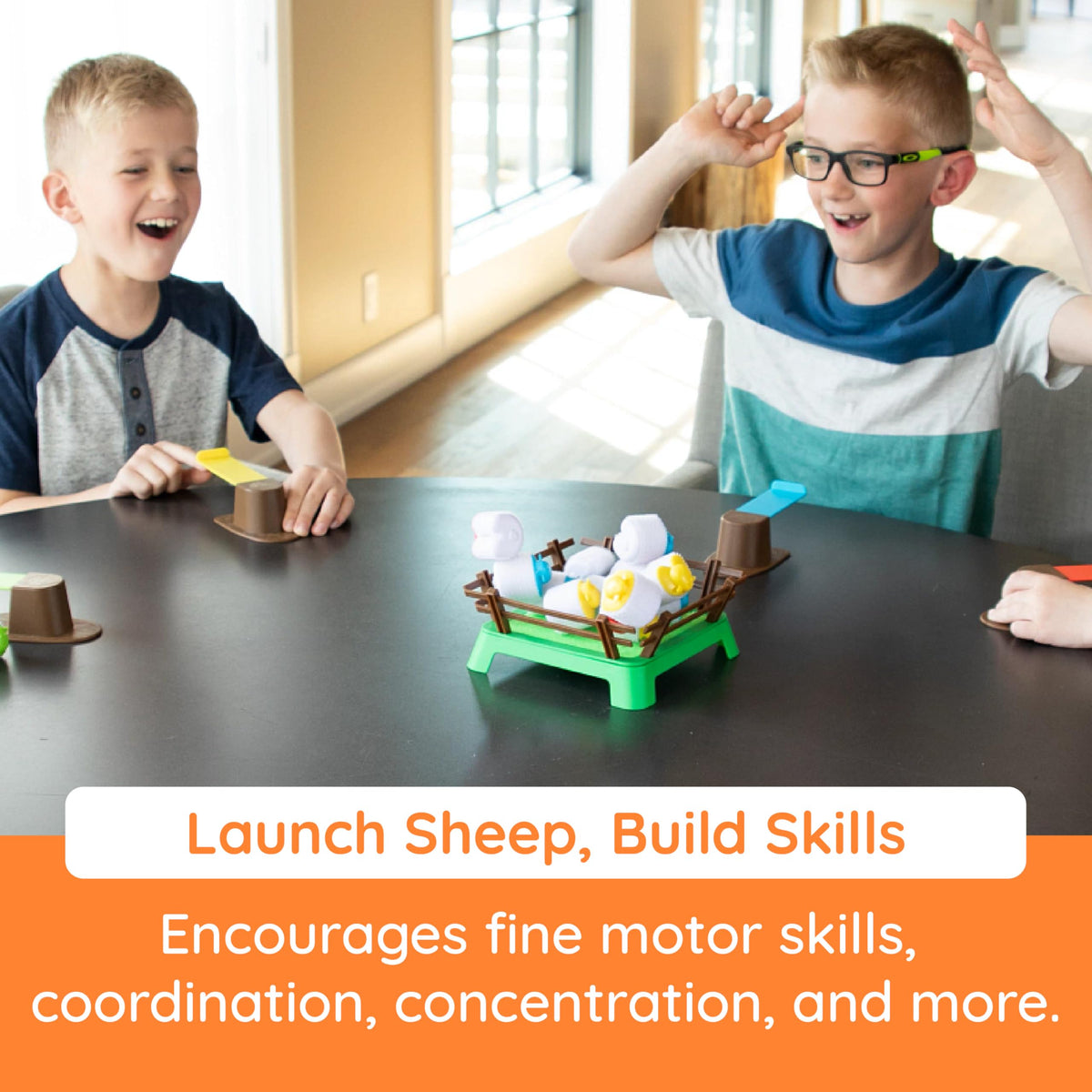 Complete Heap-O-Sheep game set for easy setup and play.