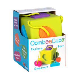 OombeeCube textures: textured, squishy shapes for tactile exploration.