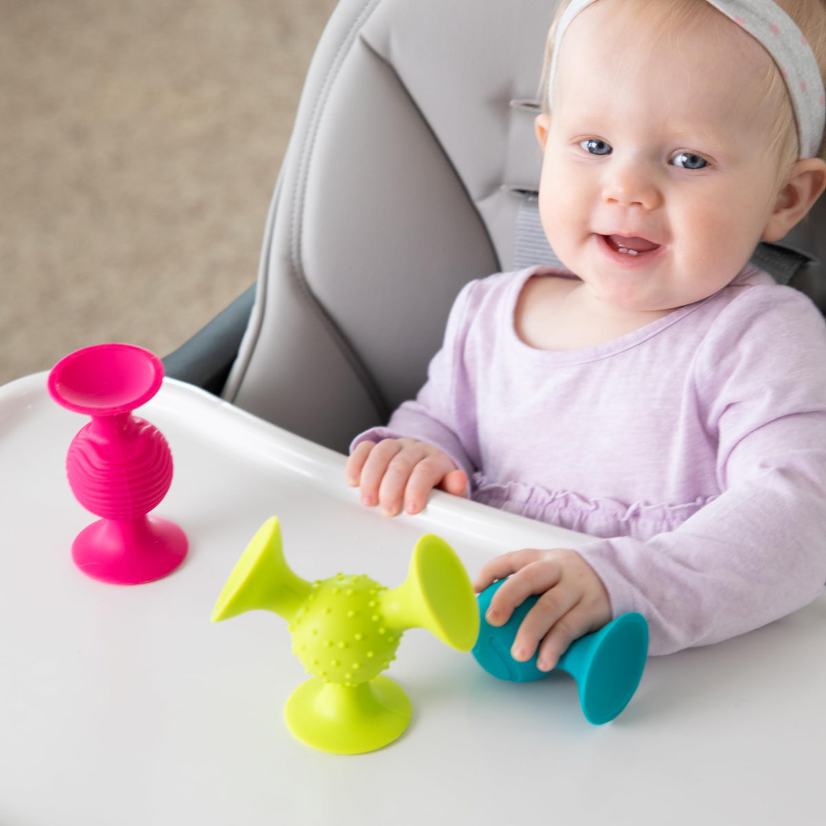 pipSquigz wavy ridges and colors spark visual and tactile interest in babies