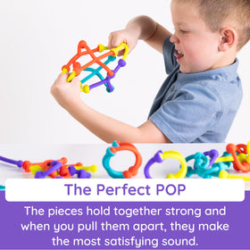Fat Brain Toys Plip Kit dishwasher-safe silicone makes cleanup quick and simple.