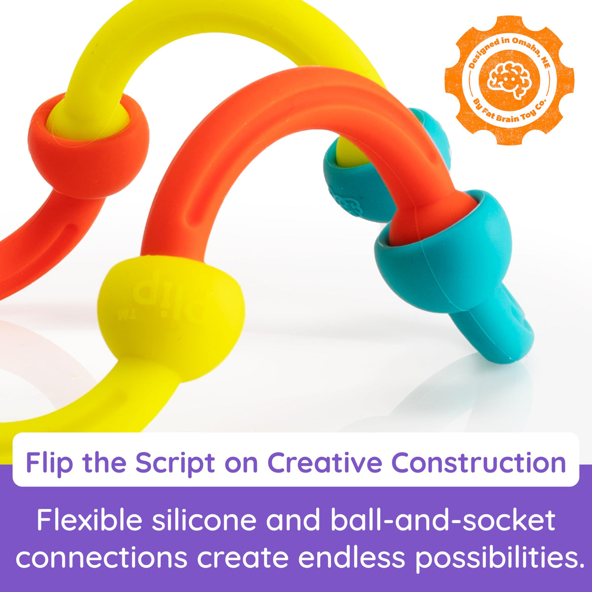Plip Kit open-ended creativity in action, encouraging exploration of patterns and sculpture.