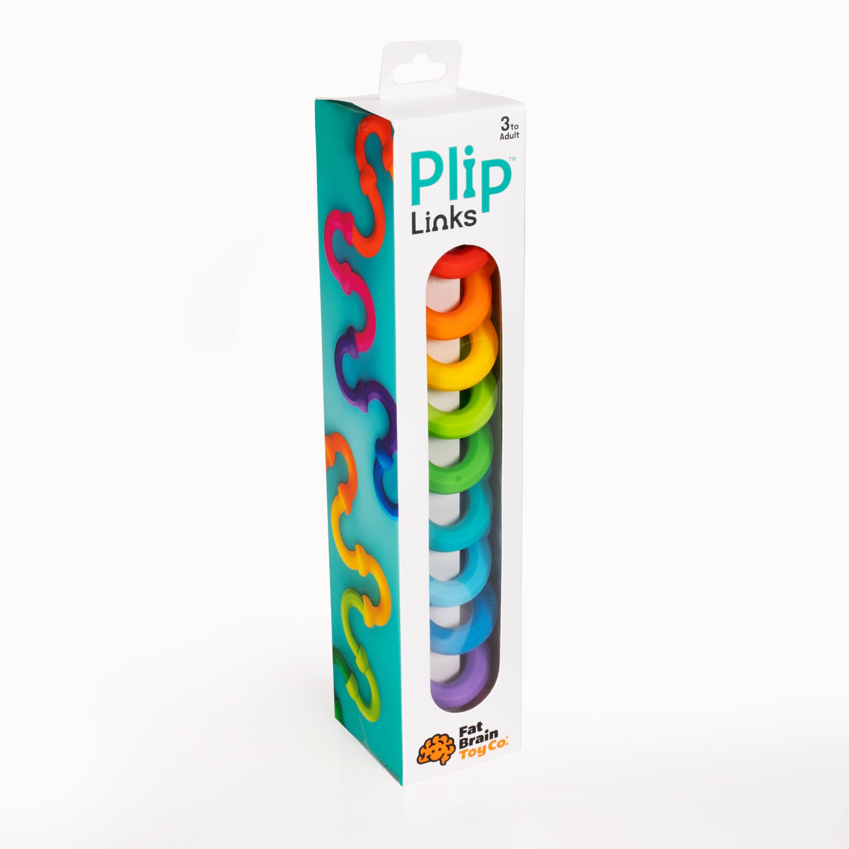 Fat Brain Toys Plip Links offer open-ended creativity for solo or group builds.