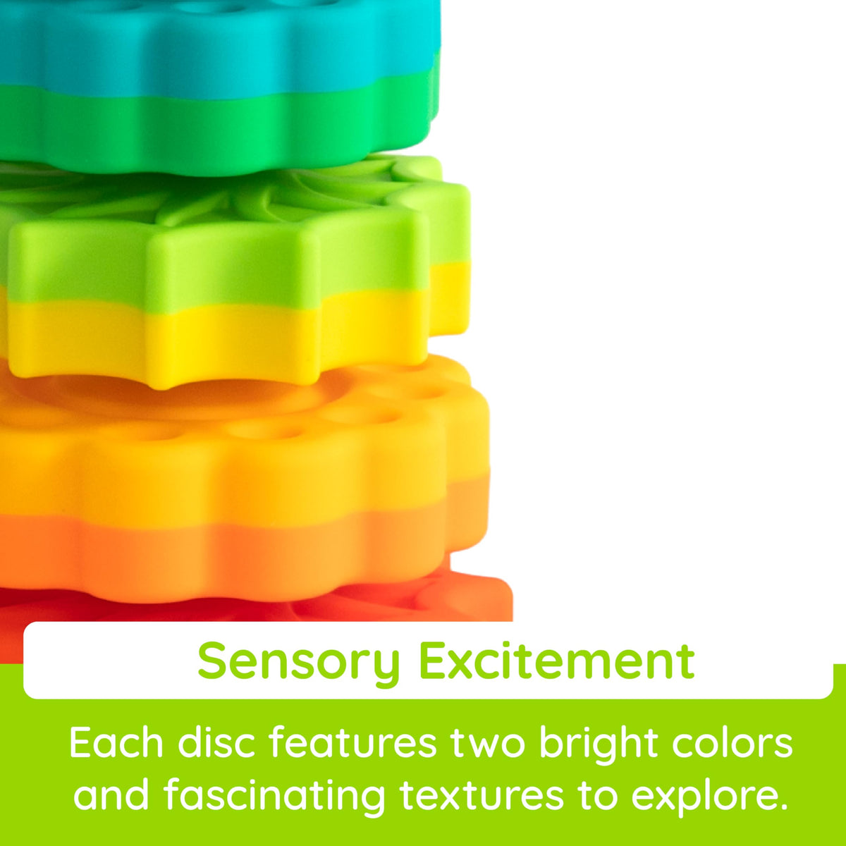 Fat Brain Toys SpinAgain demonstrates cause-and-effect through motion.