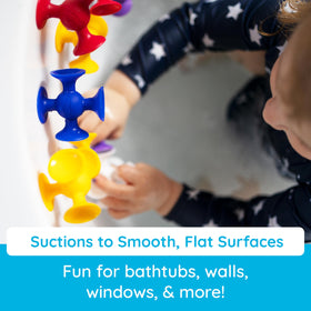Fat Brain Toys Squigz Starter Set is great for small hands and motor skill practice