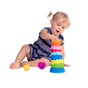 Fat Brain Toys Tobbles Neo portable toy for on-the-go sensory fun.