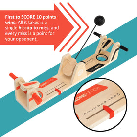 Compact tabletop format fits easily on coffee tables and desks.