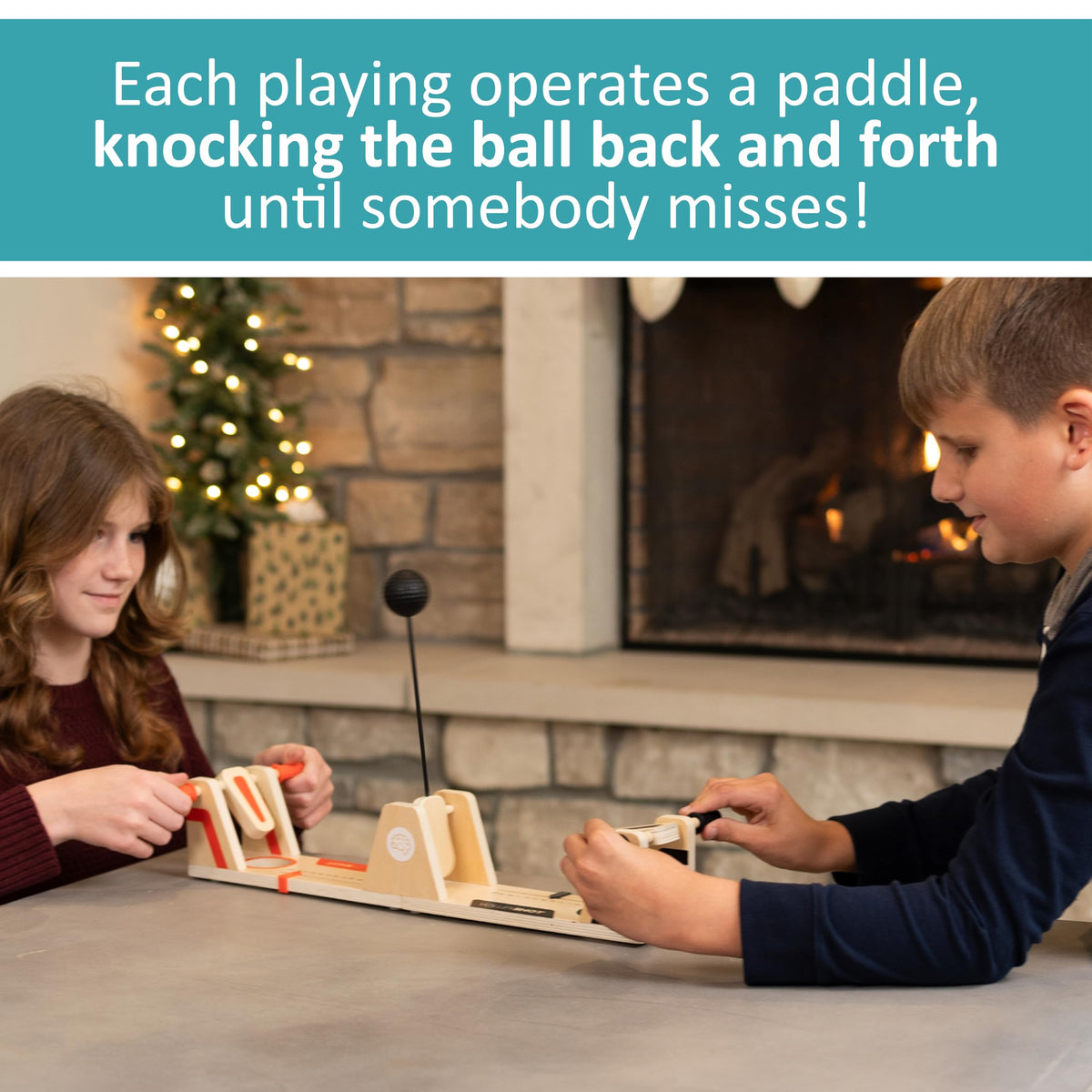 Durable wood construction supports repeated sessions of focused play.