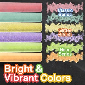 Fat Zebra Designs washable chalk for easy cleanup after outdoor art.