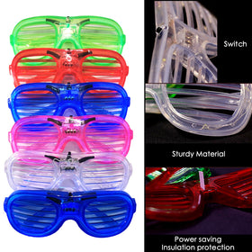 FathiSooc LED glasses comfortable fit for adults and kids