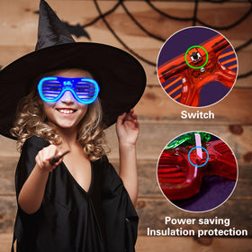 FathiSooc LED glasses party setup accessory elevating ambiance