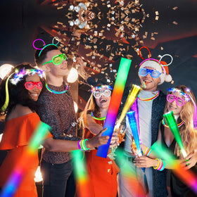 FathiSooc LED glasses safe plastic material for durable wear