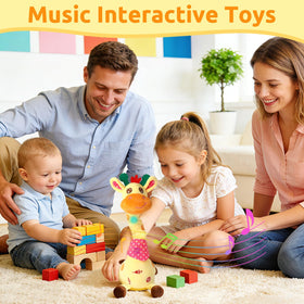 FATIRO easy controls for music, recording, and playback during toddler fun.