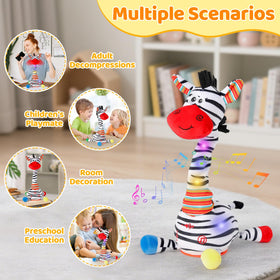 FATIRO zebra toy designed for travel and on-the-go playtime