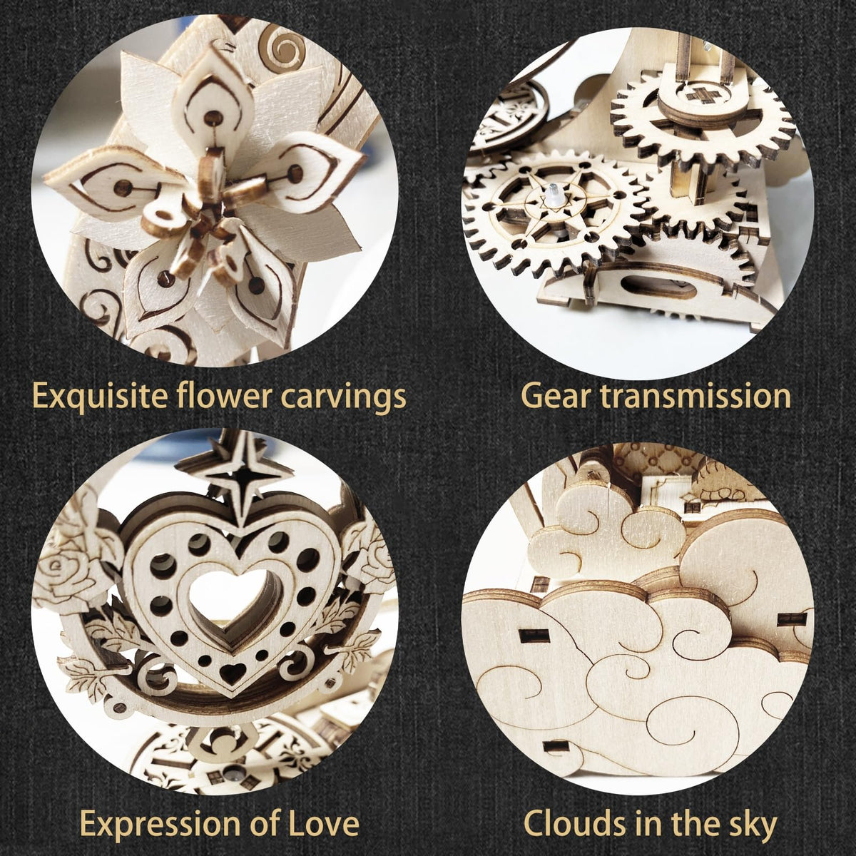 FAUCLY finely-cut plywood pieces highlighting durability
