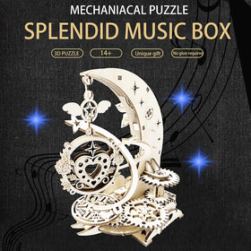 FAUCLY mechanical music box kit ready to build for enjoyment