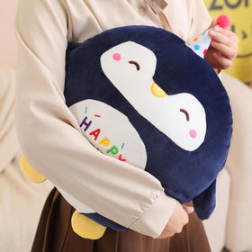 Fawowe Penguin plush toy shown as a decor accent in a kid's room