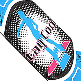 Fayle non-slip dance pad dimensions shown 94 by 82 cm.