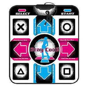 Fayle non-slip dance pad front view for precise PC gameplay and wide surface.
