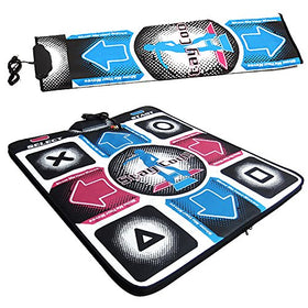 Fayle non-slip dance pad packaging with all accessories.