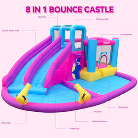 FBSPORT ball pit area within the bounce castle for imaginative play