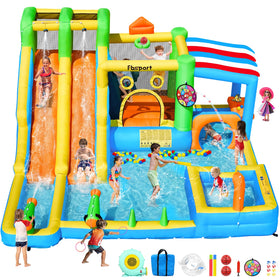 FBSPORT safety mesh enclosure for a secure play space