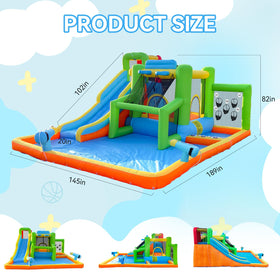 FBSPORT dual water guns illustrate interactive water play options
