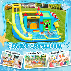 FBSPORT tunnel and sprinklers add interactive splash moments