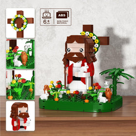 FCEYOUT Jesus Building Block Set figures promote imaginative storytelling for kids and adults