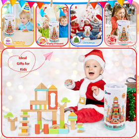 FCSONU toddler building castle scene encourages imaginative play and fine motor practice