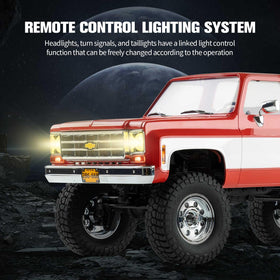 FCX18 FMS Chevrolet K10 portal axles and chassis for rugged crawling