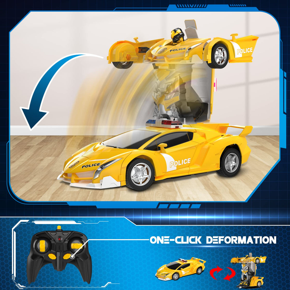 FDJ 2.4G remote control operation with interference-free multiplayer fun.
