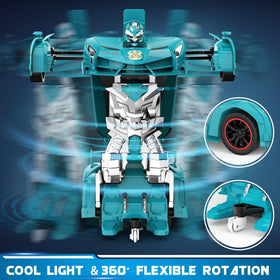 FDJ car performing a 360-degree rotation for dramatic spins