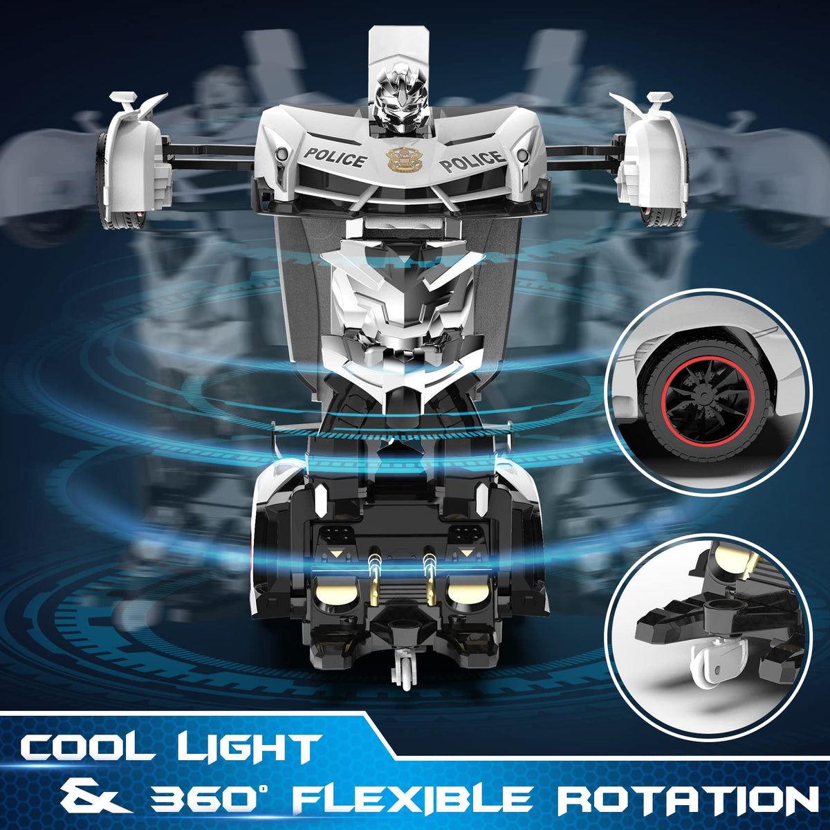 FDJ RC remote with 2.4GHz for interference-free multiplayer racing.