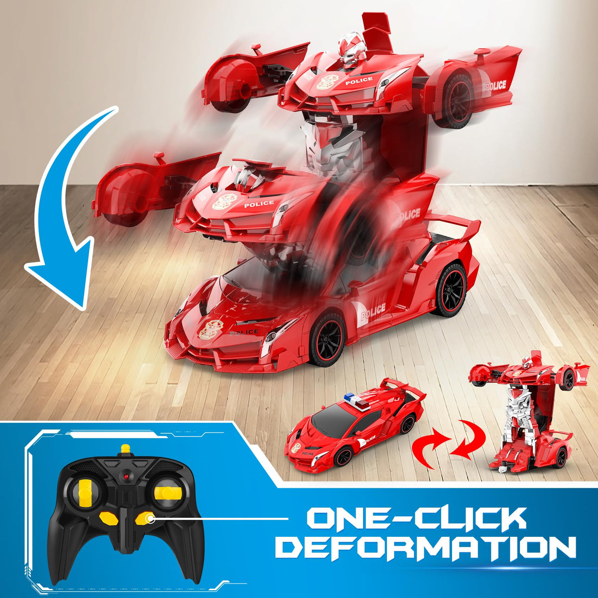 FDJ Transform 2.4GHz remote control for smooth multiplayer play