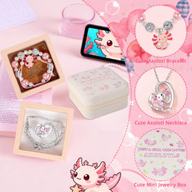 Fdudugifts axolotl sticker sheet for decorating journals and devices
