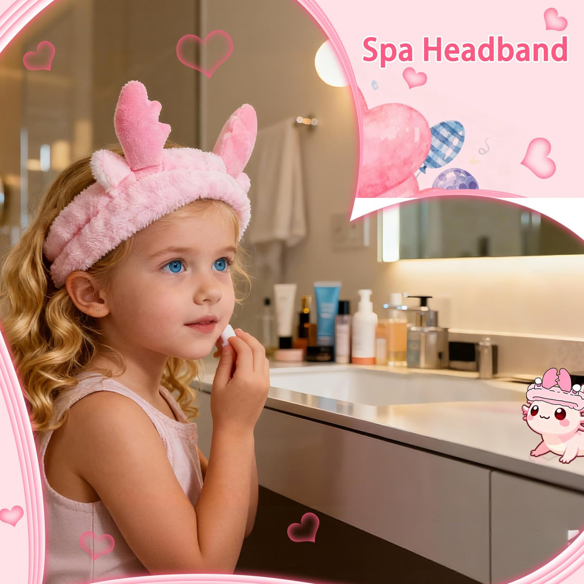 Fdudugifts spa headband for playful self care moments